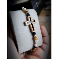 Bracelet femme croix  Combo...